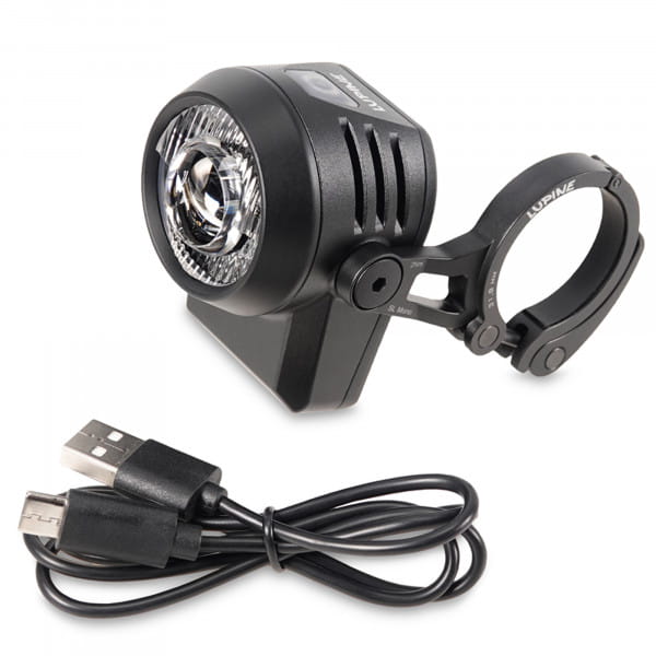 Lupine SL Mono StVZO Fahrradlampe mit integriertem Akku - 31,8 mm Lenkerhalterung