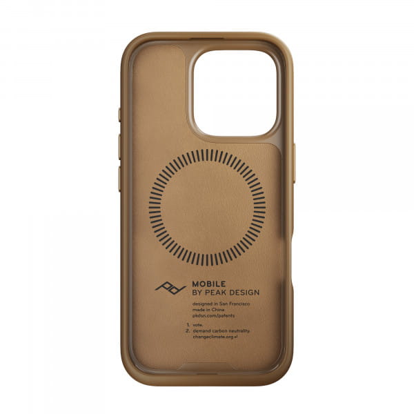 Peak Design Mobile Everyday Case für iPhone - Tan