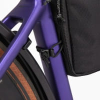 AEVOR Bike Frame Bag Large Proof Black Rahmentasche - auch als Sling-Tasche nutzbar 4,5 Liter - Schw