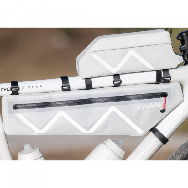 [REFURBISHED] CYCLITE Frame Bag XT / 02 (3,2 Liter) - Light Grey (2026)