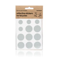 Bookman Sticky Reflectors White Reflektoraufkleber Punkte Weiß