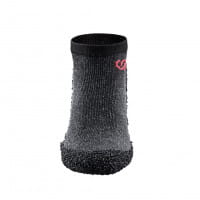 Skinners Outdoor-Sockenschuhe Gesprenkelt schwarz mit rotem Logo Größe M (40 - 43)
