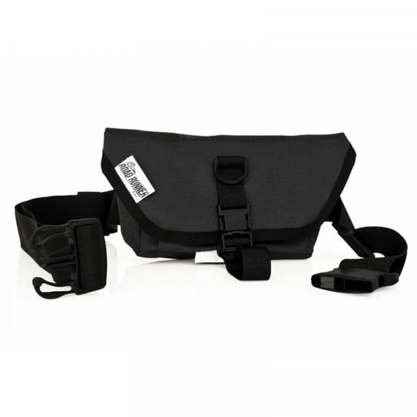 Road Runner Bags Waterproof Hip Bag Pro - Hüfttasche für Bikepacker Schwarz