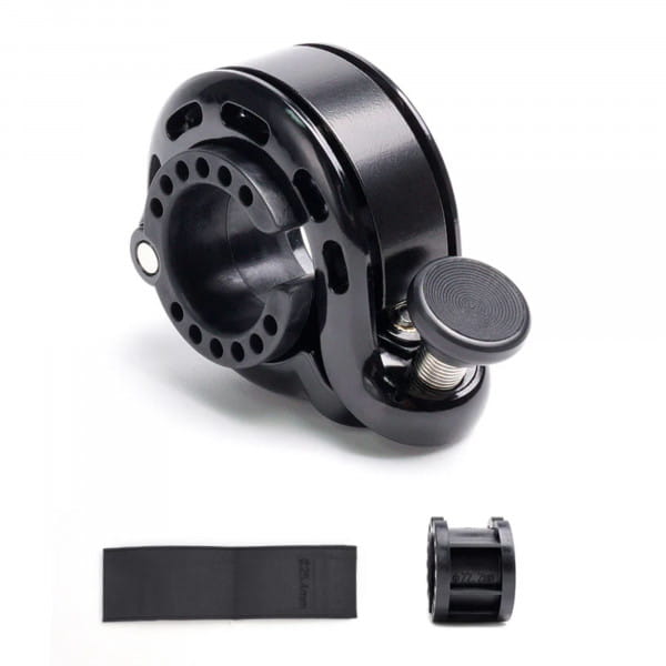 [REFURBISHED] Ravemen Q2 Bicycle Bell Fahrradklingel mit Fach für AirTag