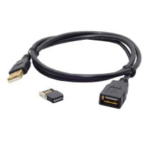 Wahoo ANT+ USB-Adapter im Set inkl. 90 cm USB-Kabel für Mac & PC
