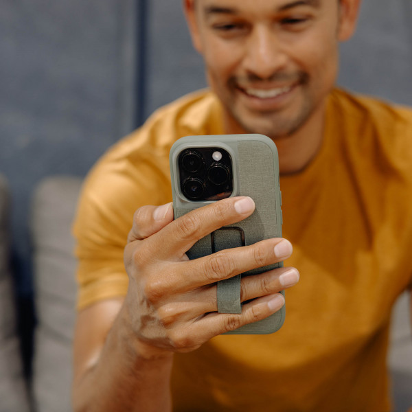 Peak Design Mobile Everyday Fabric Case für iPhone mit Loop - Sage