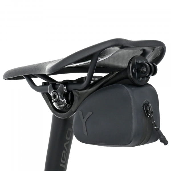 Y-Mount Saddlebag 0.2l black, mit GoPro Adaptor