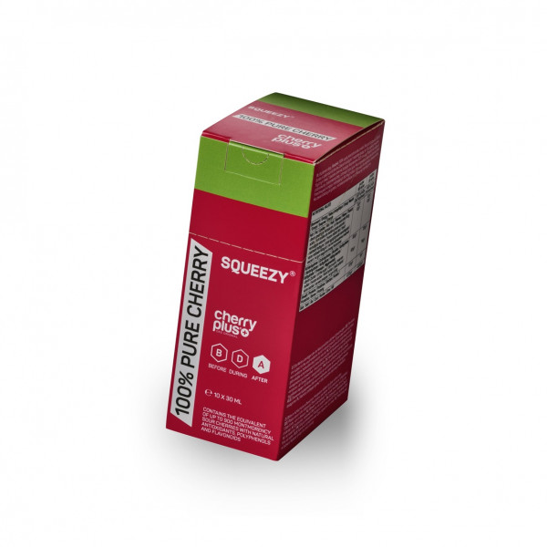 SQUEEZY 100% Pure Cherry Montmorency-Sauerkirschsaft-Konzentrat, 10 Sachets