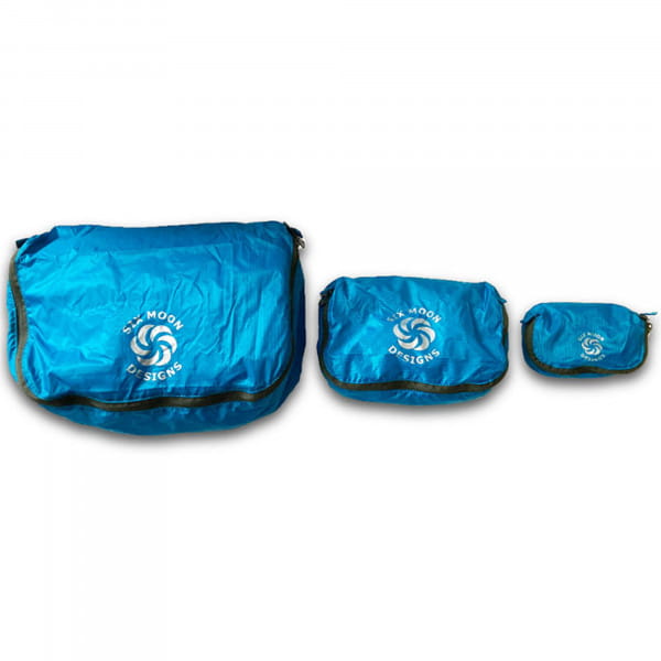 Six Moon Designs Pack Pod-Set - Packbeutel 3er Set mit diversen Größen - Blue (Blau)