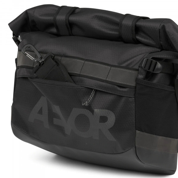 [REFURBISHED] AEVOR Triple Bike Bag Proof Black Lenkertasche