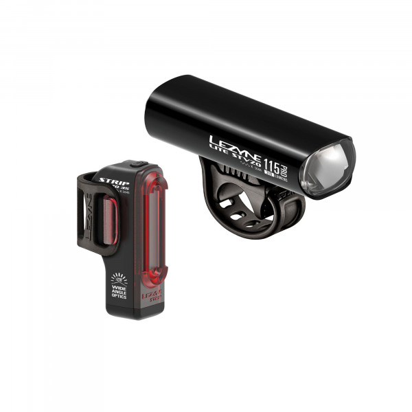 Lezyne LED Beleuchtungsset Lite Pro 115 StVZO + Strip Drive StVZO