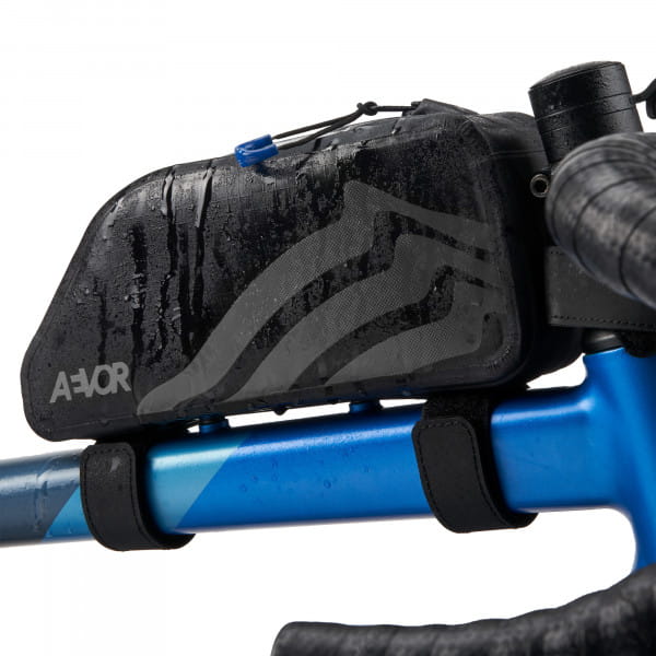 [REFURBISHED] AEVOR Top Tube Pack Road Proof Schwarz (1 L) - Oberrohrtasche