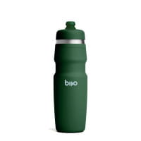 Edelstahl-Fahrrad-Trinkflasche Bivo Duo High-Flow 740 ml unisoliert, grün