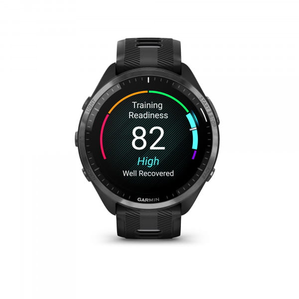 [REFURBISHED] Garmin Forerunner 965 DLC Titan Schwarz/Carbongrau