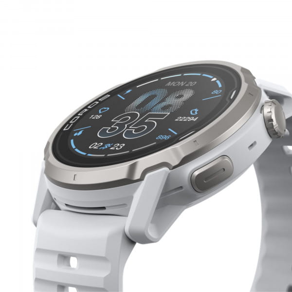 COROS APEX 4 42 mm GPS Multisport-Uhr - White (Weiß)