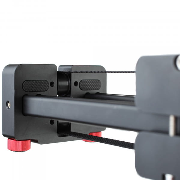 Quenox Ausleger-Videoschiene mit Doppel-Gleitweg (bis zu 74 cm) - z.B. für DSLR- und DSLM-Kameras