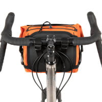 Restrap Bar Pack - Lenkertasche mit Rolltop-Verschluss - 10 L Orange