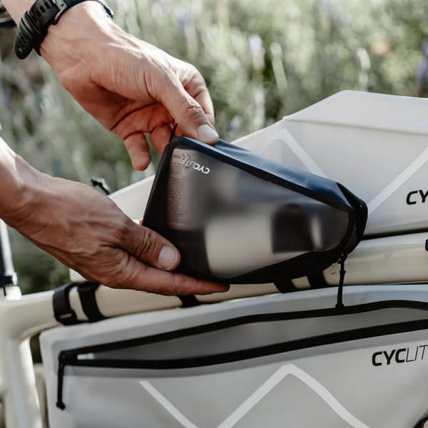 [REFURBISHED] CYCLITE Pouch / 01 Kulturbeutel schwarz