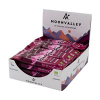 Moonvalley Organic Protein Bar Chocolate-Dipped - Raspberry Box (12 x 50 g)