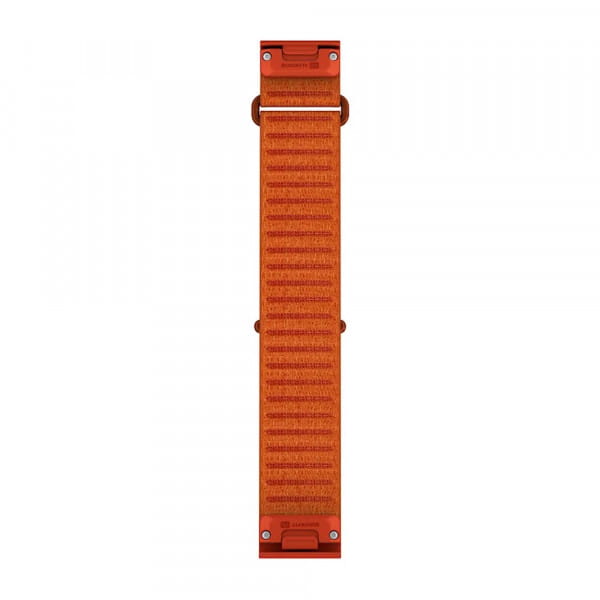 Garmin QuickFit 22 mm ComfortFit Textil-Armband – Autumn Orange, kurz