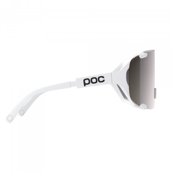 POC Devour Mid Hydrogen White/Clarity Road/Sunny Silver