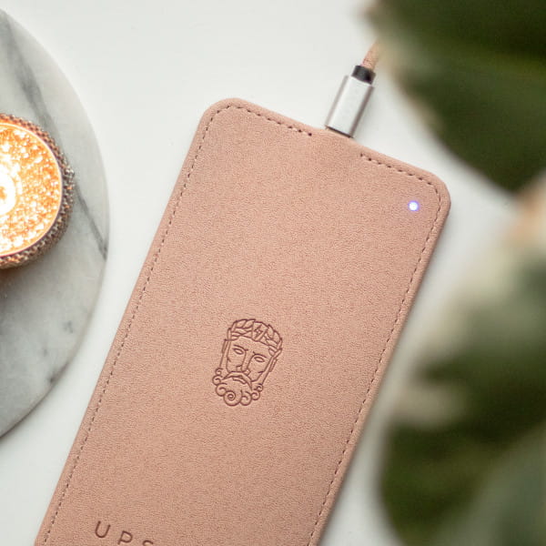 UPSTRÖM LÄDER Wireless Charging Ladematte 10W Pink