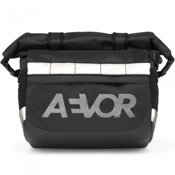 [REFURBISHED] AEVOR Triple Bike Bag Proof Black Lenkertasche