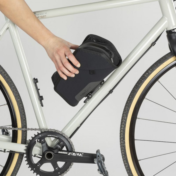 Fidlock TWIST Essential Bag L + Bike Base – 2,4 l, Schwarz