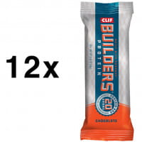 12x Clif Bar Builder's Bar Proteinriegel Chocolate Schokolade im praktischen Karton