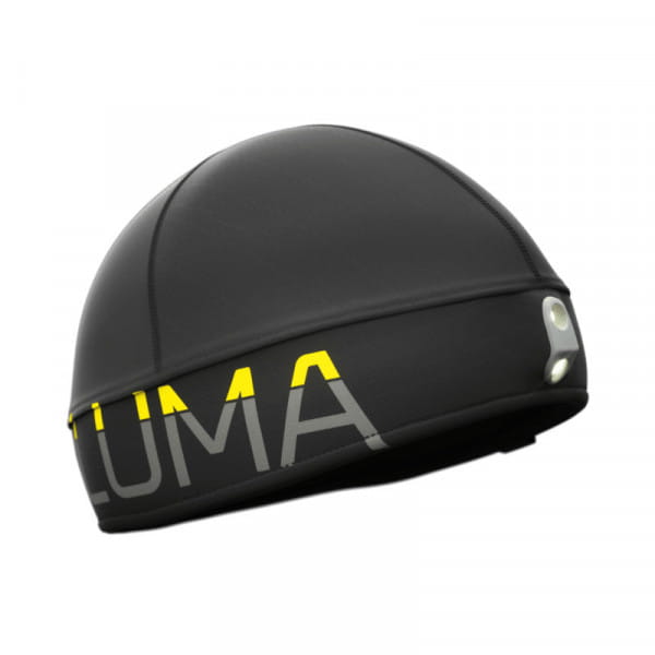 LUMA BOOST LED Stirnlampen-Mütze S/M Schwarz