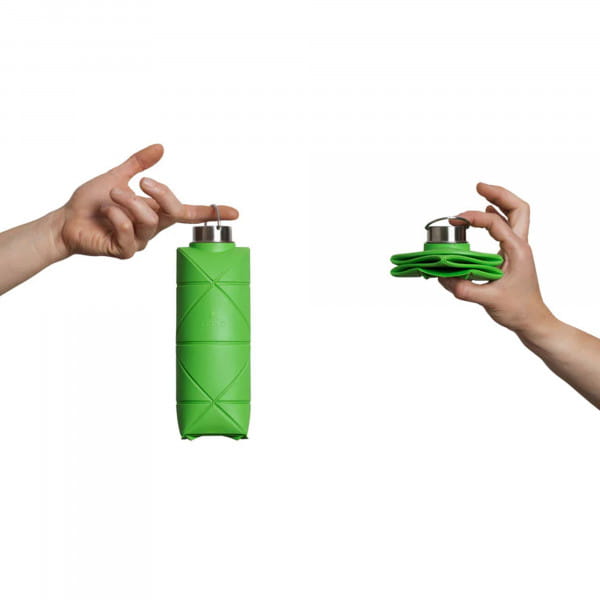 DiFOLD Origami Bottle - Faltbare Trinkflasche 750 ml - Mighty Green (Hellgrün)