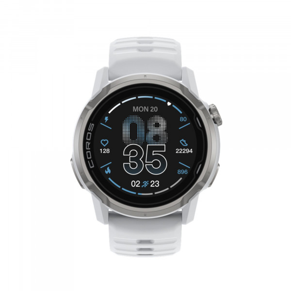 COROS APEX 4 42 mm GPS Multisport-Uhr - White (Weiß)