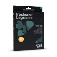 SmellWell Freshener Bag XL Anti-Geruch- und Anti-Feuchtigkeits-Turnbeutel - 20 Liter, Camo