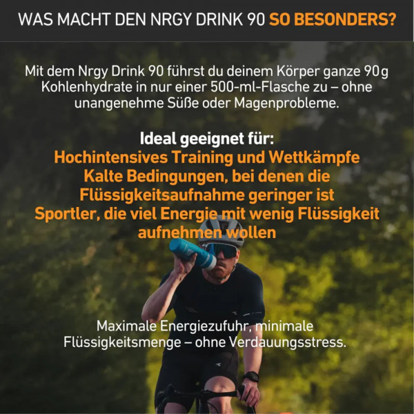 4ENDURANCE Nrgy Drink 90 Lemon Getränkepulver 1200 g