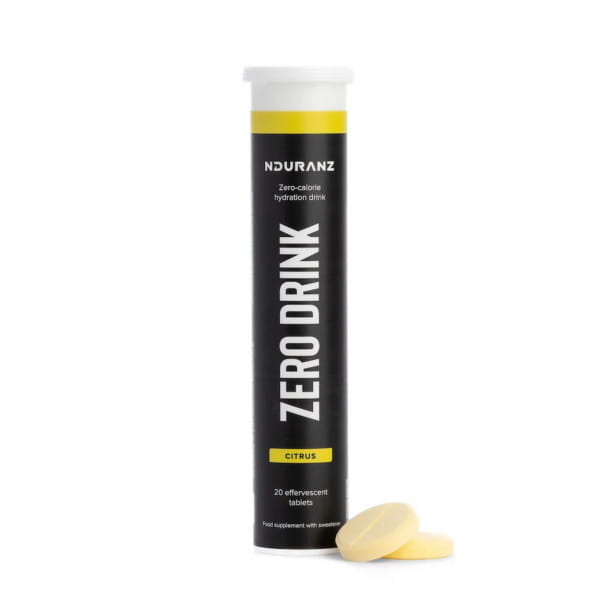 4ENDURANCE ZERO Elektrolytmischung aus Brausetabletten Citrus (20 Stück)