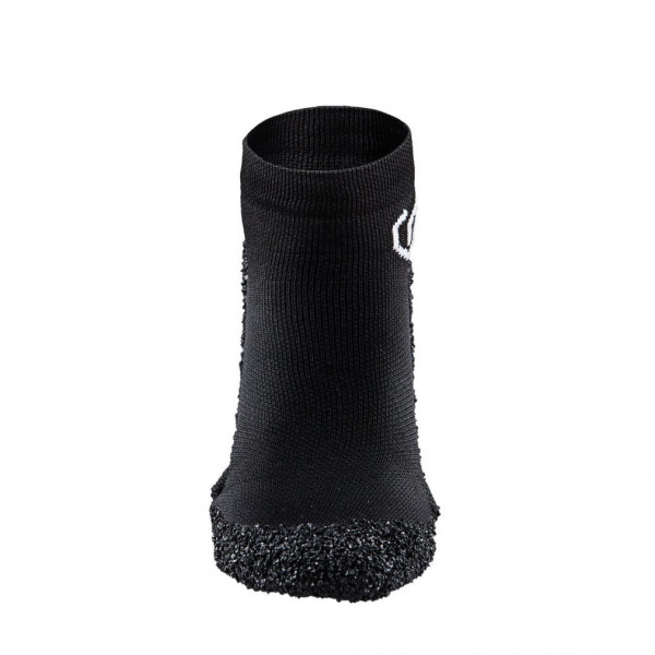 Skinners Outdoor-Sockenschuhe Schwarz mit weißem Logo