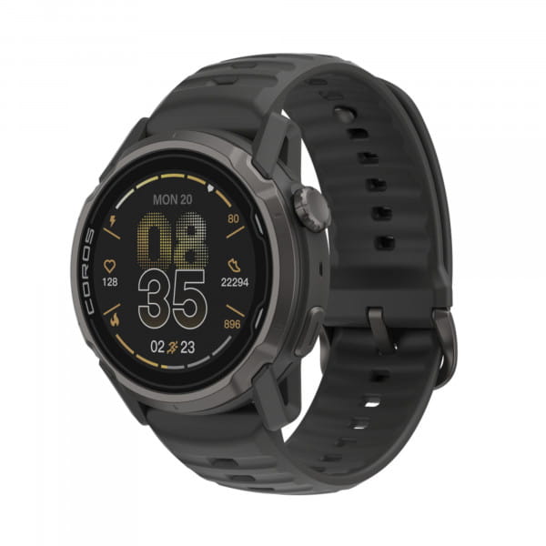 COROS APEX 4 42 mm GPS Multisport-Uhr - Black (Schwarz)