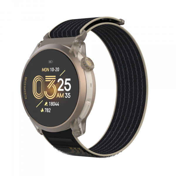 COROS PACE 4 GPS-Sportuhr mit Nylon-Armband - Jakob Ingebrigtsen Edition - Gold