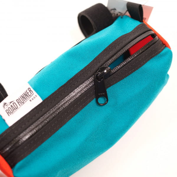 Road Runner Bags Burrito türkis / orange Handlebar Bag Frontloader Lenkertasche
