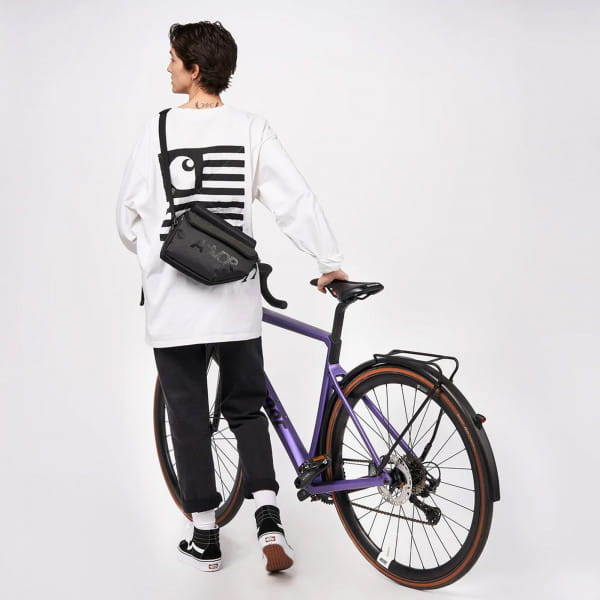[REFURBISHED] AEVOR Bike Frame Bag Proof Black Rahmentasche