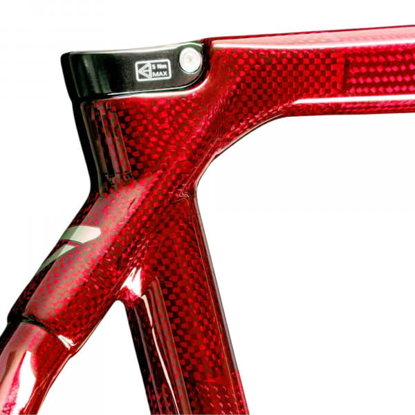 TIME NXR 32C Road Disc Carbon Rahmenset - Ruby