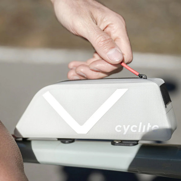 CYCLITE Top Tube Bag Nano / 01 (0,6 Liter) - Light Grey