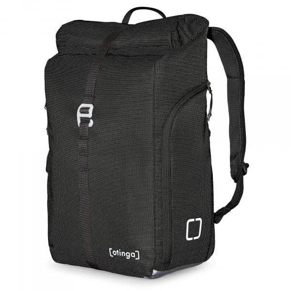 Otinga Flip V3 Rucksack mit Klickfix-System - Schwarz reflektierend