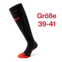 Lenz Heat Sock 6.1 Gr. 39-41 beheizbare Kompressions-Merino-Socken mit Toe Cap (Zehenkappe)