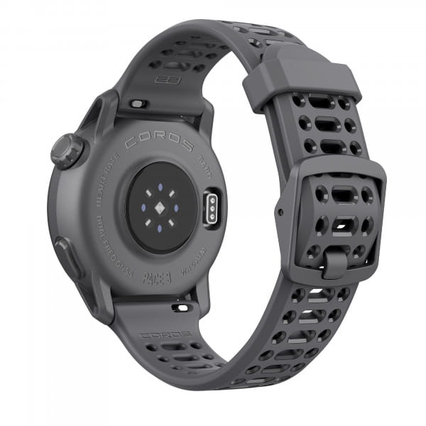 [REFURBISHED] COROS PACE 3 GPS-Sportuhr mit Silikon-Armband - Black (Schwarz)