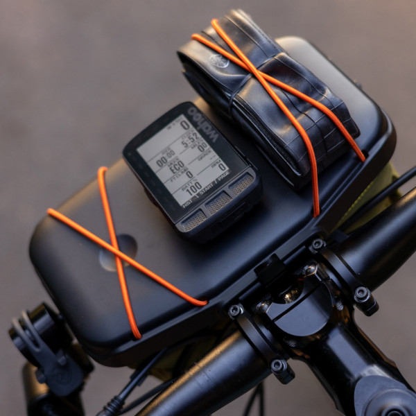 Route Werks The Handlebar Bag - Black - mit Bike Mount 31,8 mm