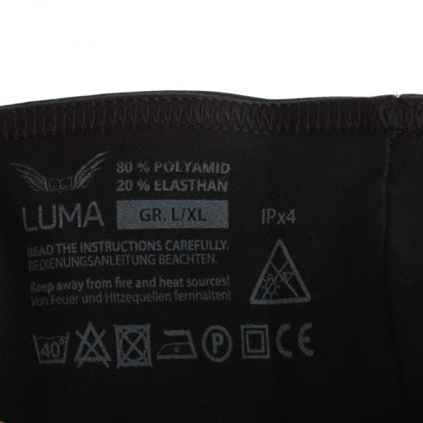 LUMA Stirnband L/XL schwarz