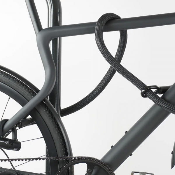 tex-lock eyelet inkl. U/X-lock Fahrradschloss - Onyx Black