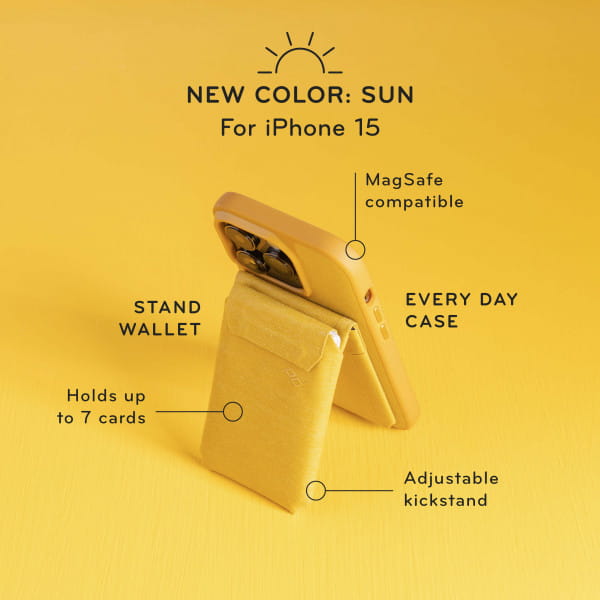 [REFURBISHED] Peak Design Mobile Wallet Stand - Sun