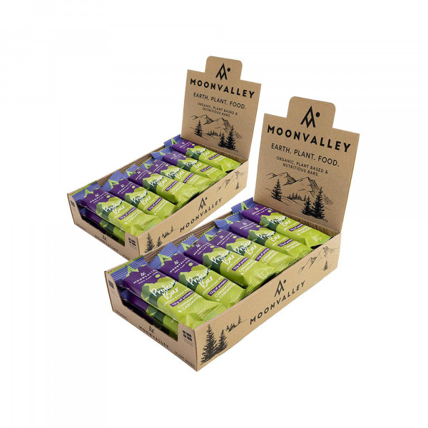 Moonvalley Organic Protein Bar - Bio-Proteinriegel Cinnamon & Cardamom 2er-Paket (36 x 60 g)